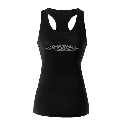 Classic Logo Racerback Tank Top-Boston